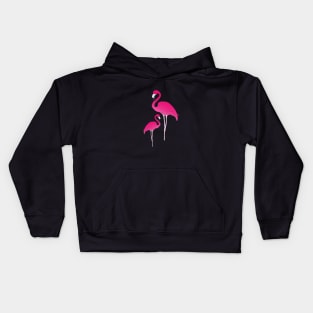 Caribbean Flamingo Kids Hoodie